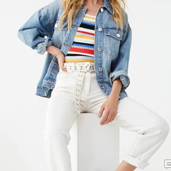 poshmark denim jacket